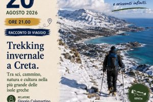 20 agosto 2026 – Serate CAI – Trekking invernale a Creta, tra sci, cammino, natura e cultura